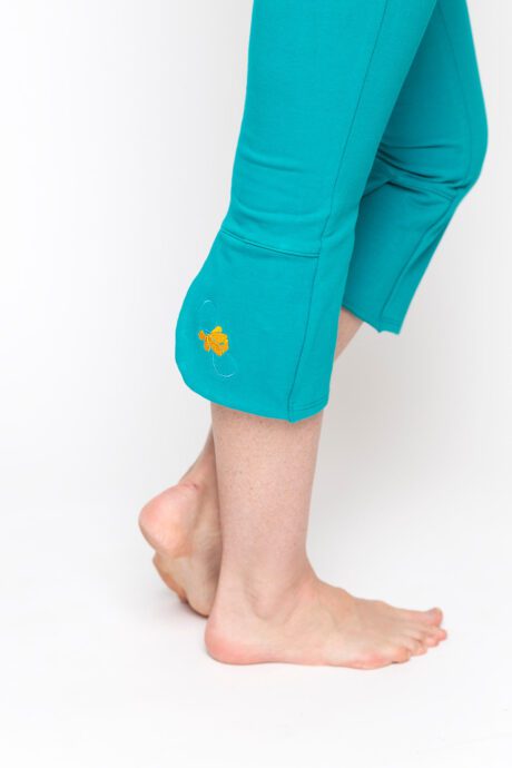A&S Organic Cotton Scrunchi Foldover Leggings | Women