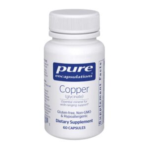 Copper Glycinate | Pure Encapsulations | 60 caps